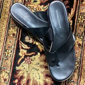 Donald J. Pliner Black Women's Sandals